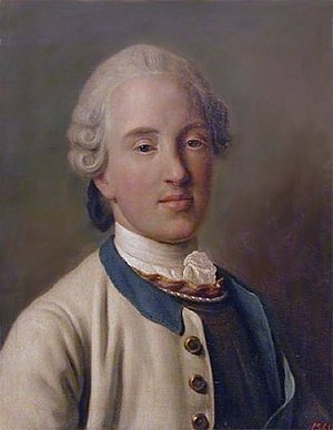 Franz Xaver von Sachsen (1730-1806) war während des Siebenjährigen Krieges General in französischen Diensten und von 1763 bis 1768 Administrator des Kurfürstentums Sachsen. Er übernahm diese Vormundschaft für seinen Neffen, den späteren sächsische