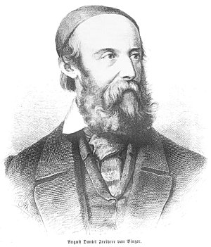 August Daniel von Binzer (1793-1868) war Burschenschaftler, Dichter, Schriftsteller und Übersetzer.