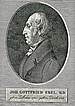 Johann Gottfried Ebel (1764-1830) gilt als einer der Begründer des Schweizer Tourismuswesens. Der studierte Mediziner verfasste zahlreiche Reiseberichte.