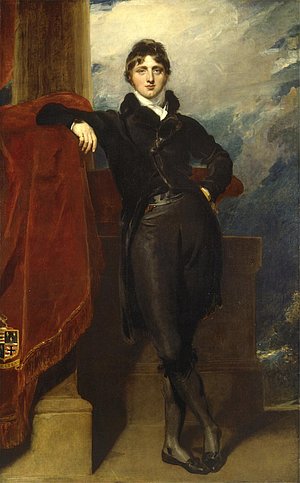 Granville Leveson-Gower, 1st Earl Granville (1773-1846) war einglischer Finanzminister im Kabinett Pitt und 1804/05 Botschafter in St. Petersburg. Von 1824 bis 1841, mit Ausnahme der Jahre 1828 bis 1830, war er Botschafter am Pariser Hof.