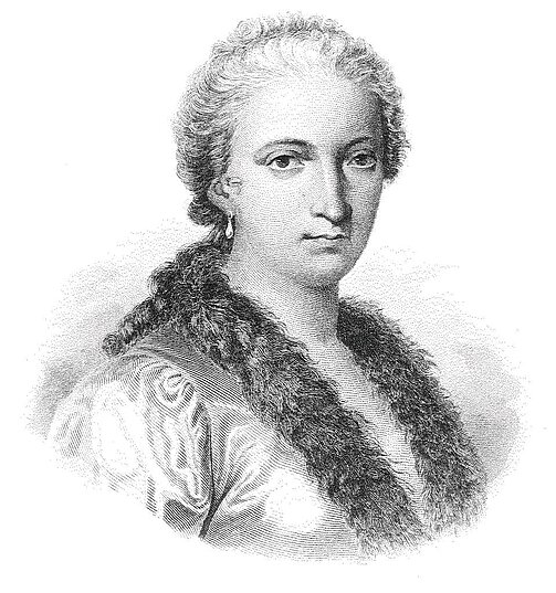 Maria Gaetana Agnesi (1718-1799) war eine italienische Philosophin und Mathematikerin.  Sie war erste weibliche Mathematikprofessorin in Europa. 