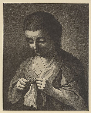 Friederike Elisabeth Oeser (1748-1829) war die älteste Tochter des Malers Adam Friedrich Oeser und eine Jugendfreundin Goethes aus Leipziger Tagen.