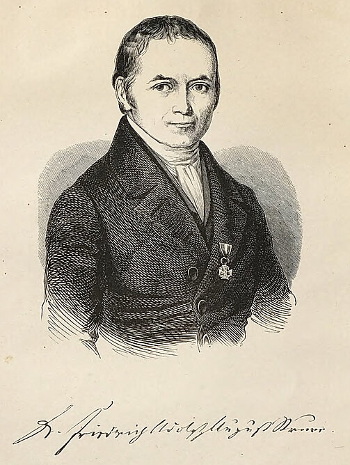 Portrait von Friedrich Adolph August Struve (1781-1840)