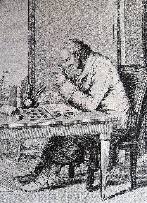 Johann Georg Zoëga (1755-1809) war Archälolge, Philologe und dänischer Generalkonsul in Rom. Neben Winkelmann gilt er als Begründer der modernen Archäologie.