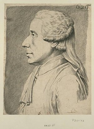 Jean-Sylvain Bailly (1736-1793) war Mitglied der Akademie Francais und führte in den Generalständen den 3. Stand an. Am 20.06.1789 wandelte er die Generalstände durch Zusammenschluss der Stände in eine Nationalversammlung um. Von 1789 bis 1791 war er Bürgermeister von Paris und befahl das Massaker auf dem Marsfeld 1791.