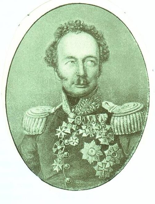 Friedrich Wilhelm von Bismarck (1783-1860) war ein württembergischer General und Diplomat. Er wurde auch als Militärschriftsteller bekannt, der sich überwiegend der Reiterei widmete.