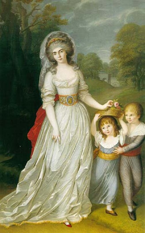 Auguste Wilhelmine von Hessen-Darmstadt (1765-1796) war die erste Ehegattin des späteren bayerischen Königs Maximilian I. Joseph und Mutter von Ludwig I. von Bayern. Die lungenkranke Prinzessin starb an den Strapatzen der Flucht vor den französischen R