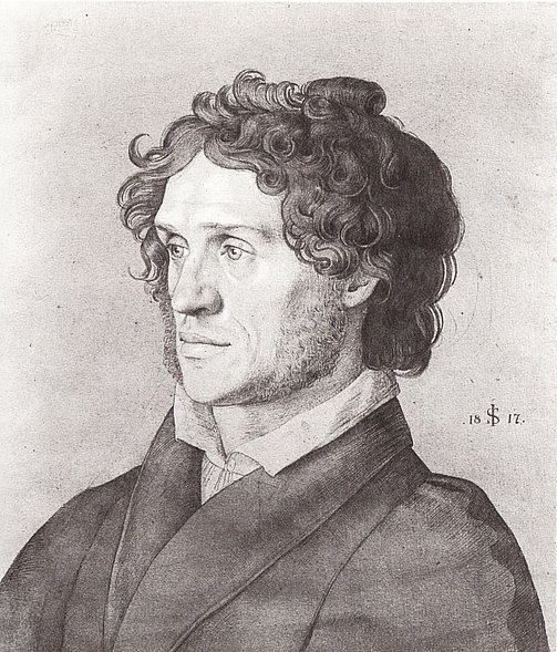 Ferdinand von Olivier (1785-1841) war ein deutscher Landschaftsmaler, der, owohl niemals in Rom gewesen, als einer der bedeutendsten Vertreter der Nazarener galt. Von 1830 bis zu seinem Tode war er Generalsekretär der Akademie der Bildenden Künste zu M