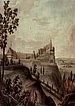 Gemälde des Schlosses Warthausen bei Biberach von Johann Heinrich Tischbein d.Ä.
