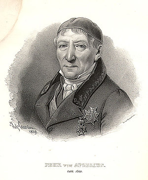 Pehr Afzelius (1760-1843) war ein schwedischer Mediziner und Militärarzt, der in den Reihen des Garderegiments den finnischen Feldzug mitmachte und im Jahre 1814 an der Seite Kronprinz Karl Johans in Norwegen diente.