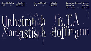 Logo des Jubiläumsjahres »Unheimlich fantastisch - E.T.A. Hoffmann«