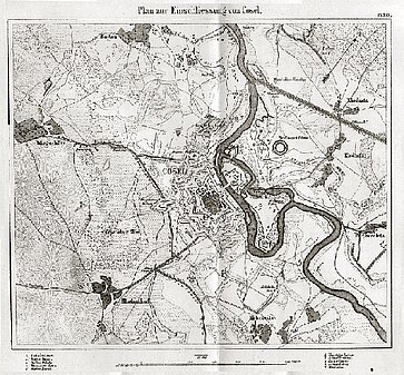 Belagerung der Festung Cosel im Jahre 1807