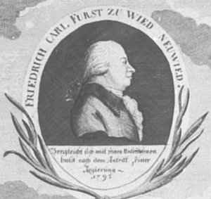 Friedrich Karl zu Wied-Neuwied (1741-1809) war der zweite regierende Fürst von Wied zwischen 1791 und 1801, ehe er zu Gunsten seines Sohnes abdankte. Er führte das kleine mittelrheinische Fürstentum während des Ersten Koalitionskrieges.