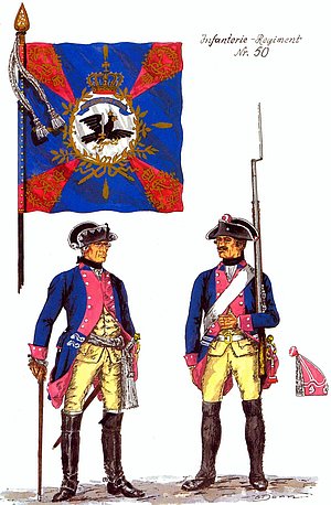 Infanterie-Regiment Nr. 50 der alten preußischen Armee