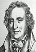 Friedrich Leopold zu Stolberg-Stolberg (1750-1819) war ein revolutionär-pathetischer Dichter des Sturm und Drang. Auch als Übersetzer klassischer griechischer Autoren machte er sich einen Namen. Er stand eher den religiös beeinflussten Kreisen um Klopstock und Claudius nahe. Zwischen 1806 und 1818 veröffentlichte er eine Geschichte der Religion Jesu Christi.