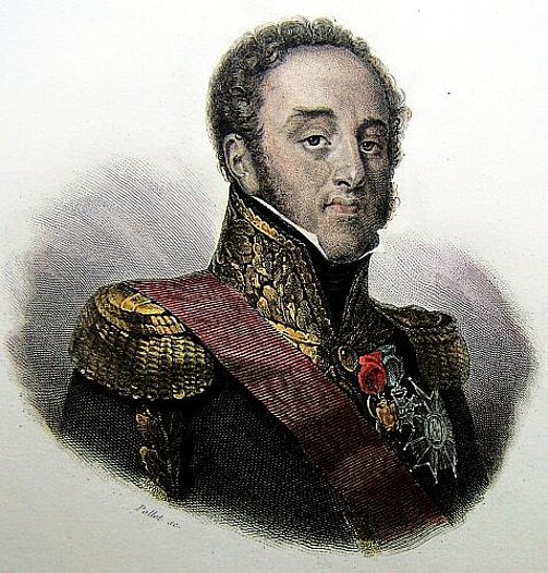 Louis-Gabriel Suchet (1770-1826) wurde für die Eroberung von Tarragona im Jahre 1811 zum Marschall von Frankreich ernannt. Der Name des späteren Herzogs von Albuféra findet sich auch auf den Triunphbogen.