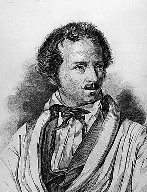 Willibald Alexis (1798-1871) war Schriftsteller, der insbesondere durch Reiseberichte bekannt wurde. Er schrieb auch einen autobiographischen Bericht über seine Teilnahme am Feldzug von 1815.