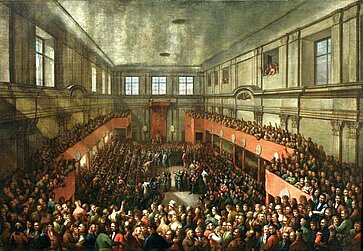 Annahme der Mai-Verfassung durch die polnischen Stände