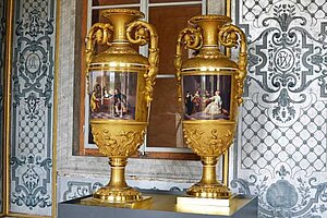 Prunkvasen im Schloss Belvedere fotografiert von André Kühn im Auftrag derKlassik Stiftung Weimar