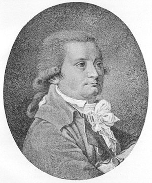 August Wilhelm Iffland (1759-1814) war Schauspieler und war ab 1796 Leiter des Berliner Nationaltheaters am Gendarmenmarkt. Auf ihn geht der Ifflandring zurück, der heute noch an einen bedetutenden Schausspieler weitergegeben wird.