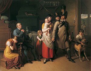 Johann Peter Kraft: Abschied eines Landwehrmannes