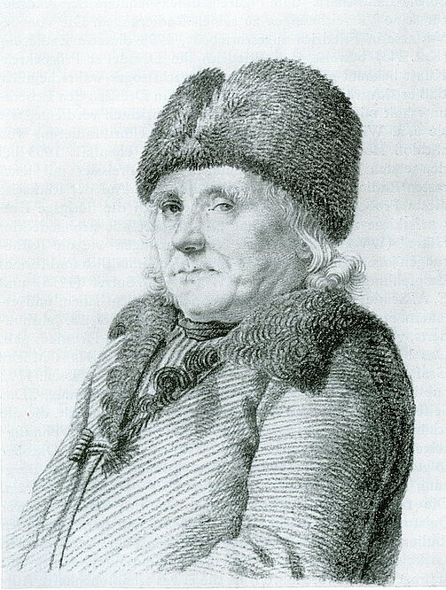 Adolph Gottfried Friedrich (1730-1809) war Fabrikant und Großhändler für Seifen und Talgkerzen in Greifswald. Der Maler Caspar David Friedrich war sein Sohn