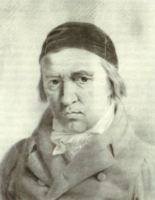 Johann Heinrich Meyer (1760-1832) war Schweizer Maler und Kunstschriftsteller. Er beschäftigte sich intensiv mit Winckelmann und war Hausgenosse und über 40 Jahre mit Goethe befreundet. Schon zu Lebzeiten kannte man ihn unter »Kunschtmeyer« oder »Goethe-Meyer«