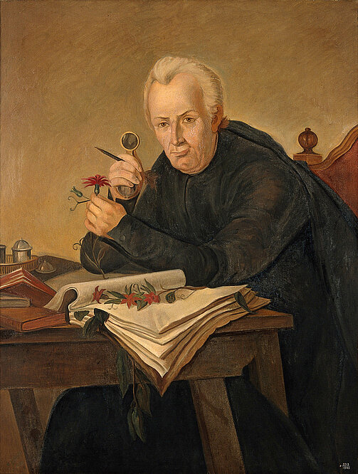 José Celestino Bruno Mutis y Bosio (1732-1808) war ein spanischer Arzt, Astronom und leidenschaftlicher Botaniker, der sich der Erforschung der Fauna von Neugranada - heute Kolumbien - verschrieben hat.