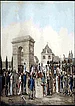 EInzug des Kaisers Napoléons I. in Düsseldorf im Jahre 1811