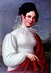 Wilhelmine Herzlieb (1789-1765) war die Pflegetochter des Jenaer Verlegers Frommann und kam so früh mit Goethe in Kontakt. Anscheinend war sie Vorlage für die Ottilie in Goethes »Wahlverwandschaften«.
