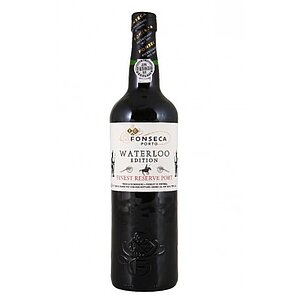 Portwein Fonseca in der Waterloo Edition zu Ehren des Eisernen Herzogs Wellington, der bei Waterloo gegen den französischen Ansturm standhielt.