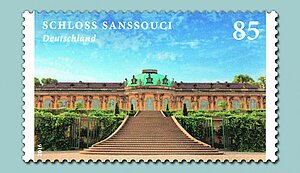 Sonderbriefmarke Schloss Sanssouci © Deutsche Post DHL Group