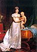 Marie Louise von Habsburg (1791-1847) war die zweite Gemahlin Napoleon I. und Mutter des Königs von Rom. Durch den Wiener Kongress wurde ihr das Herzogtum Parma, Piacenca und Guastalla auf Lebenszeit zugewiesen.