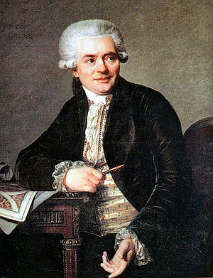 Jean Henri Riesener (1734-1806) war der wohl bedeutendste Möbelhersteller Frankreichs, der König Louis XVI. und seine Gattin Marie Antoniette belieferte. Mit dem Untergang des Ancien Regime verlor er auch seine wesentliche Einnahmequelle.