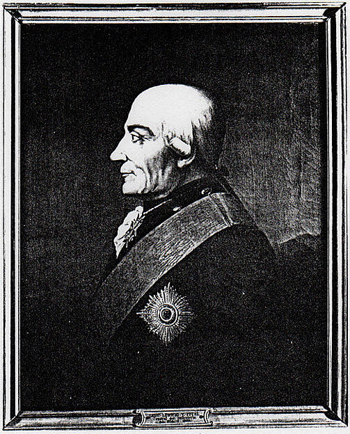 Ernst Ludwig von Pfuhl (1716-1798) war preußischer Generalleutnant und nahm an den schlesischen Kriegen Friedrich II. teil. Zuletzt war er Gouverneur von Spandau und Amthauptmann von Potsdam.