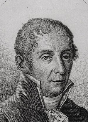 Alessandro Giuseppe Antonio Anastasio Volta (1745-1827) war ein italienischer Physiker, der durch die Erfindung der Batterie zum Begründer der Elektrizitätslehre wurde.