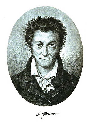 Ernst Theodor Amadeus Hoffmann (1776-1822) war ein deutscher Jurist. Er war zugleich auch Schriftsteller, Komponist, Kapellmeister, Musikkritiker und Zeichner.