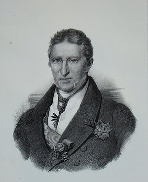 Jean-Baptiste Joseph de Villèle (1773-1854) war war unter Napoléon Maire der Gemeinde Mourvilles und gehörte ab 1813 zu den Ultraroyalisten. Zwischen 1821 und 1828 war er Premierminister Frankreichs. Er führte einen restaurativen Kurs und stärkte inn