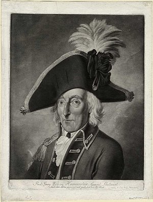 Rudolf Georg Wilhelm von Hammerstein (1735-1811) war ein Hannoverscher Generalleutnant, der im 1. Koalitionskrieg Oberbefehlshaber aller Hannoverschen Truppen wurde.