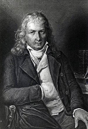 Jacques-Henri Bernardin de Saint-Pierre (1737-1814) war ein französischer Schriftsteller, der durch sein als Kinderbuch verarbeiteten Roman »Paul et Virginie« bekannt war.