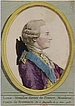 Louis-Stanislas-Xavier de Provonce (1755-1824), der nachmalige König Louis XVIII. de Bourbon