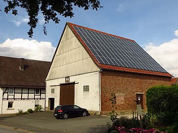 In Haus Nr. 47 in Istrup wurde Johann Joseph Hunge¬rige am 8. März 1790 geboren. (©Foto: Heiko Hungerige, 08.08.2018)