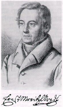 Ernst Moritz Arndt (1769-1860) war ein deutscher Schriftsteller und wehrte sich mit der Feder gegen Napoléon und seine Herrschaft. Während der Revolution gehörte der Historiker und Professor der Bonner Universität dem Paulskirchenparlament als Alterspräsident an.