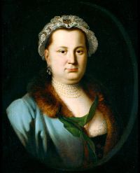 Petronella Krupp (1757-1829) führte das Kolonialwarengeschäft ihres Gatten fort. Se war die Mutter von Friedrich Carl Krupp, dem Gründer des Krupp-Konzernz.